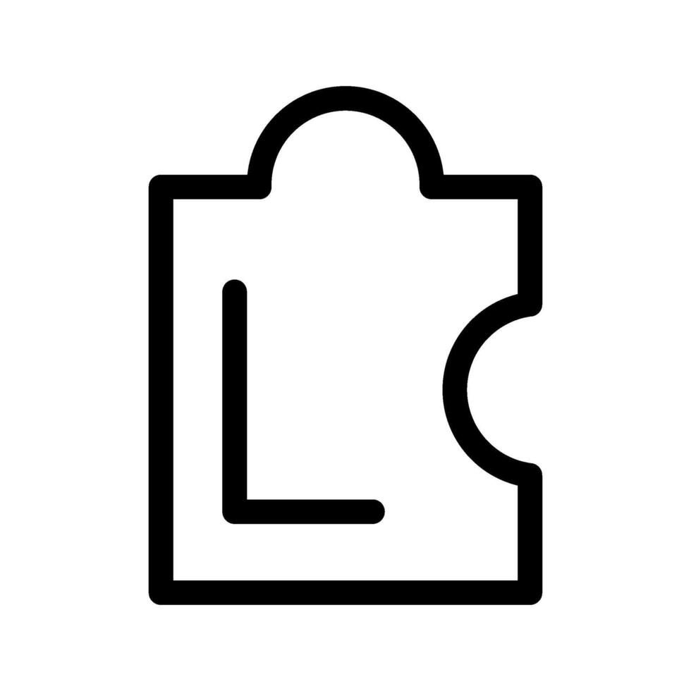 Jigsaw Icon Symbol Design Illustration vector
