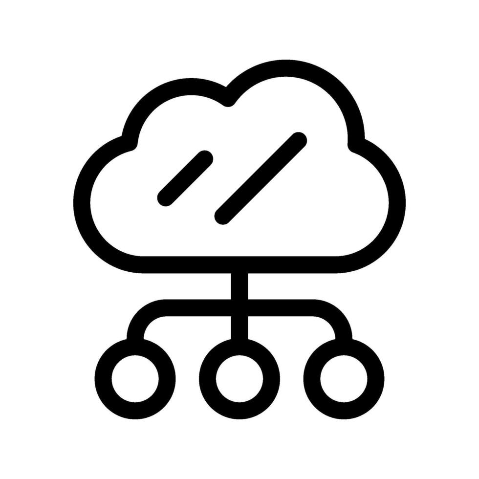 Cloud Computing Icon Symbol Design Illustration vector