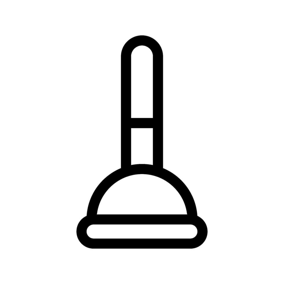 Plunger Icon Symbol Design Illustration vector