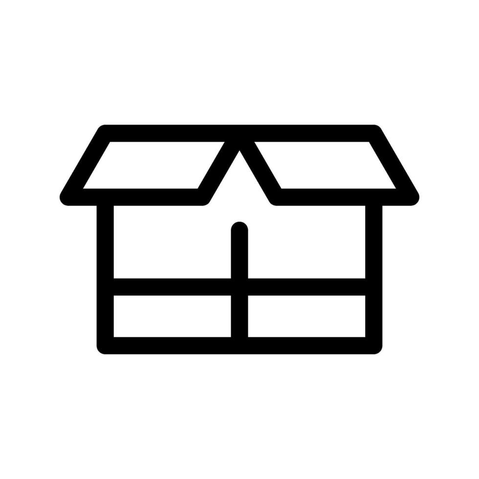 Unboxing Icon Symbol Design Illustration vector