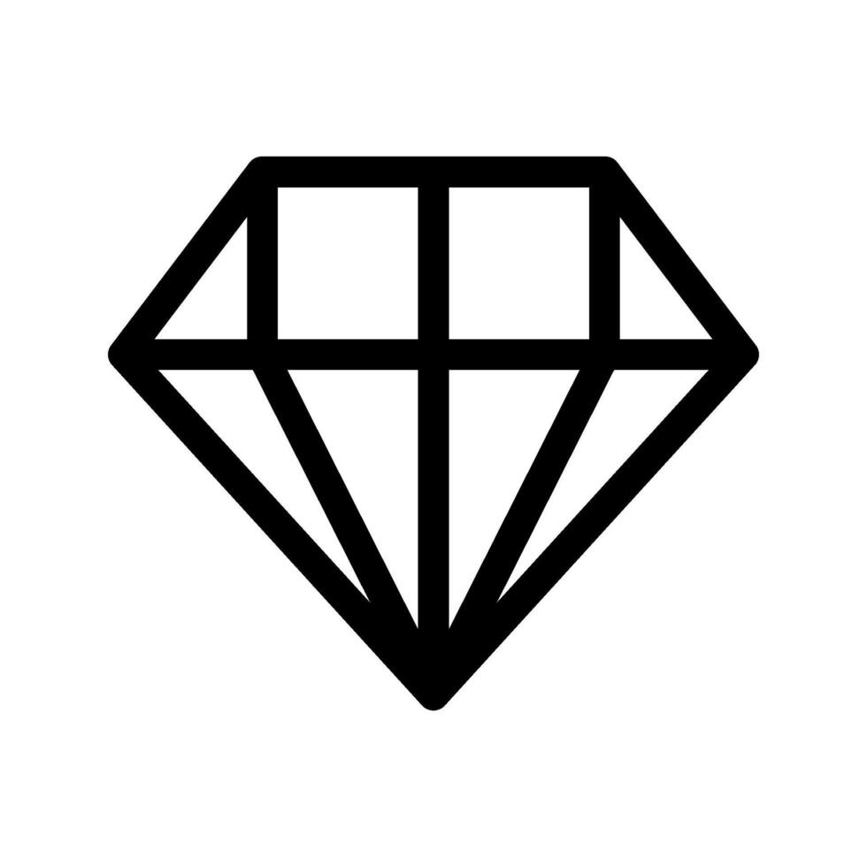 Diamond Icon Symbol Design Illustration vector
