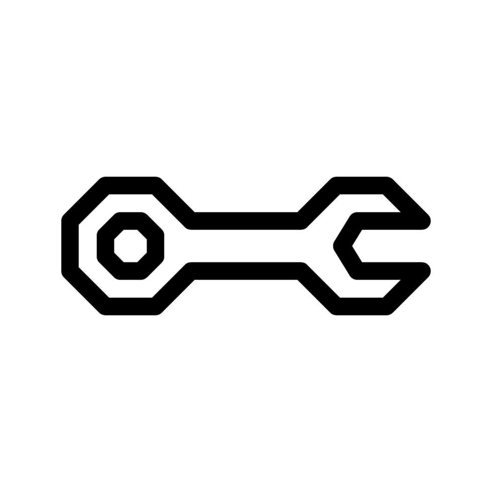 Wrench Icon Symbol Design Illustration vector