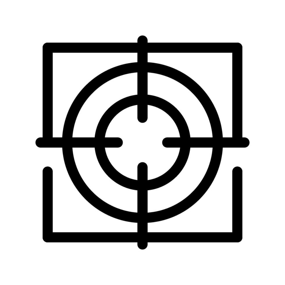 Focus Icon Symbol Design Illustration vector