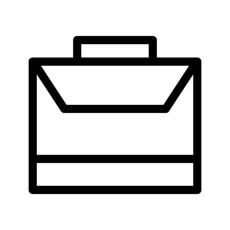 Briefcase Icon Symbol Design Illustration vector