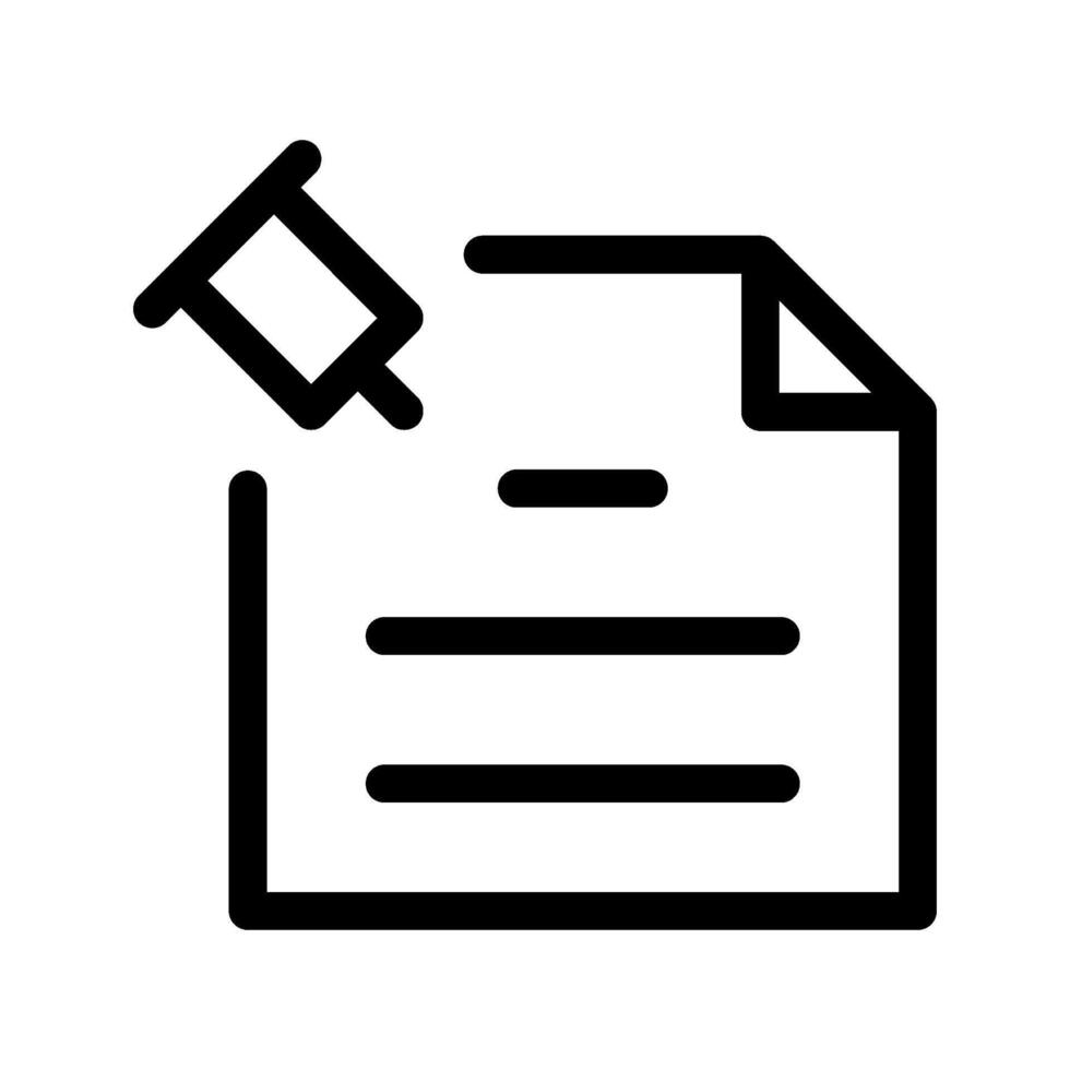 Note Icon Symbol Design Illustration vector