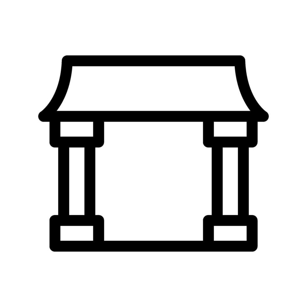 Gate Icon Symbol Design Illustration vector