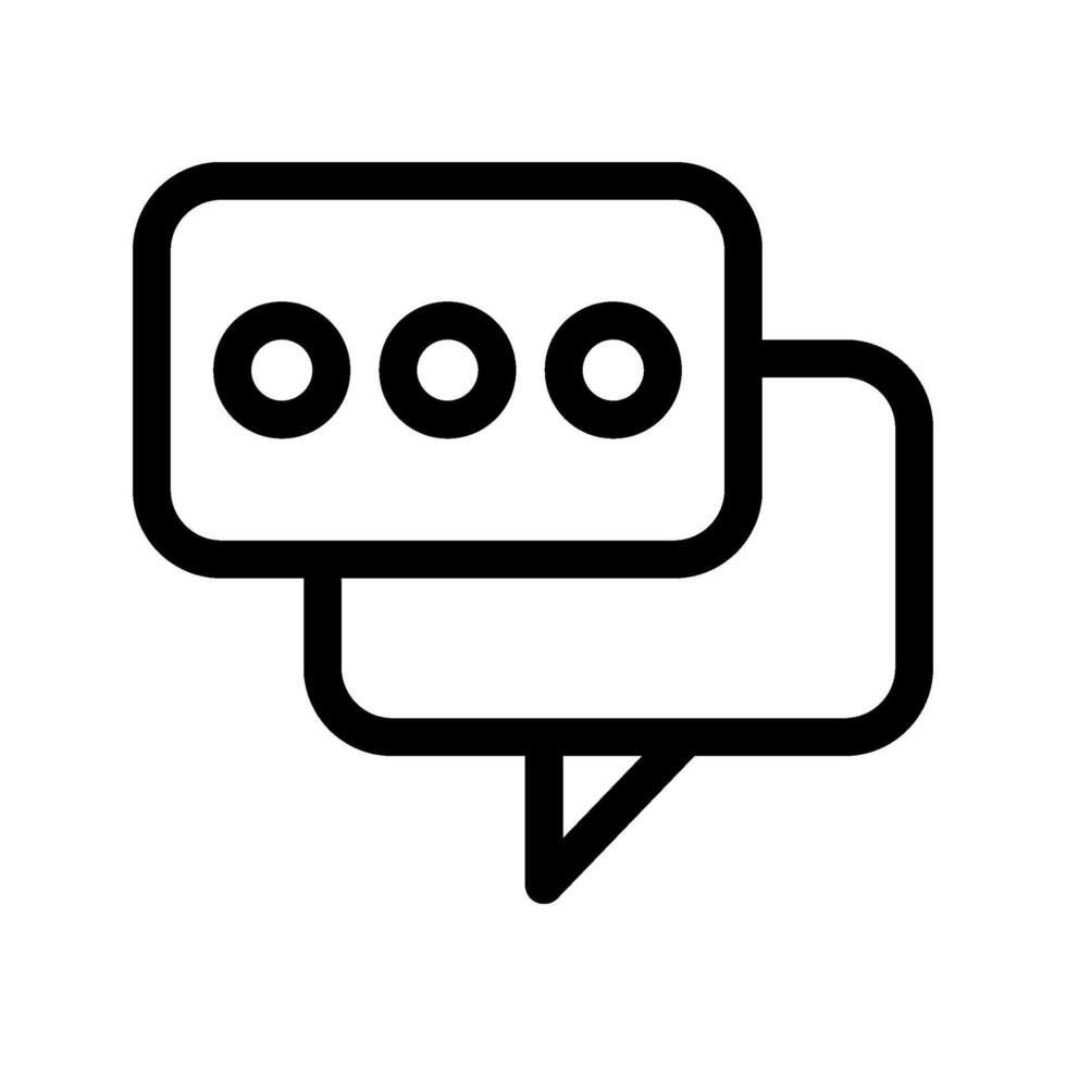 Chat Icon Symbol Design Illustration vector