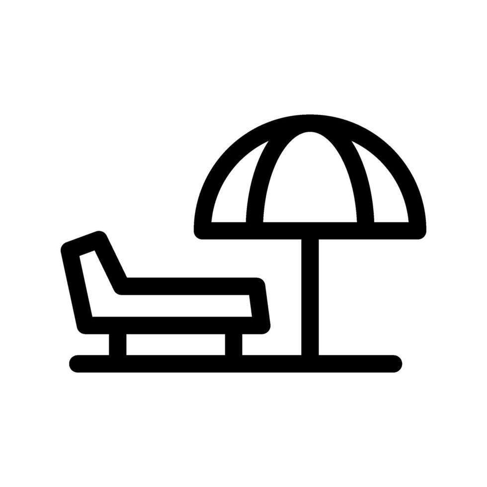 Beach Icon Symbol Design Illustration vector