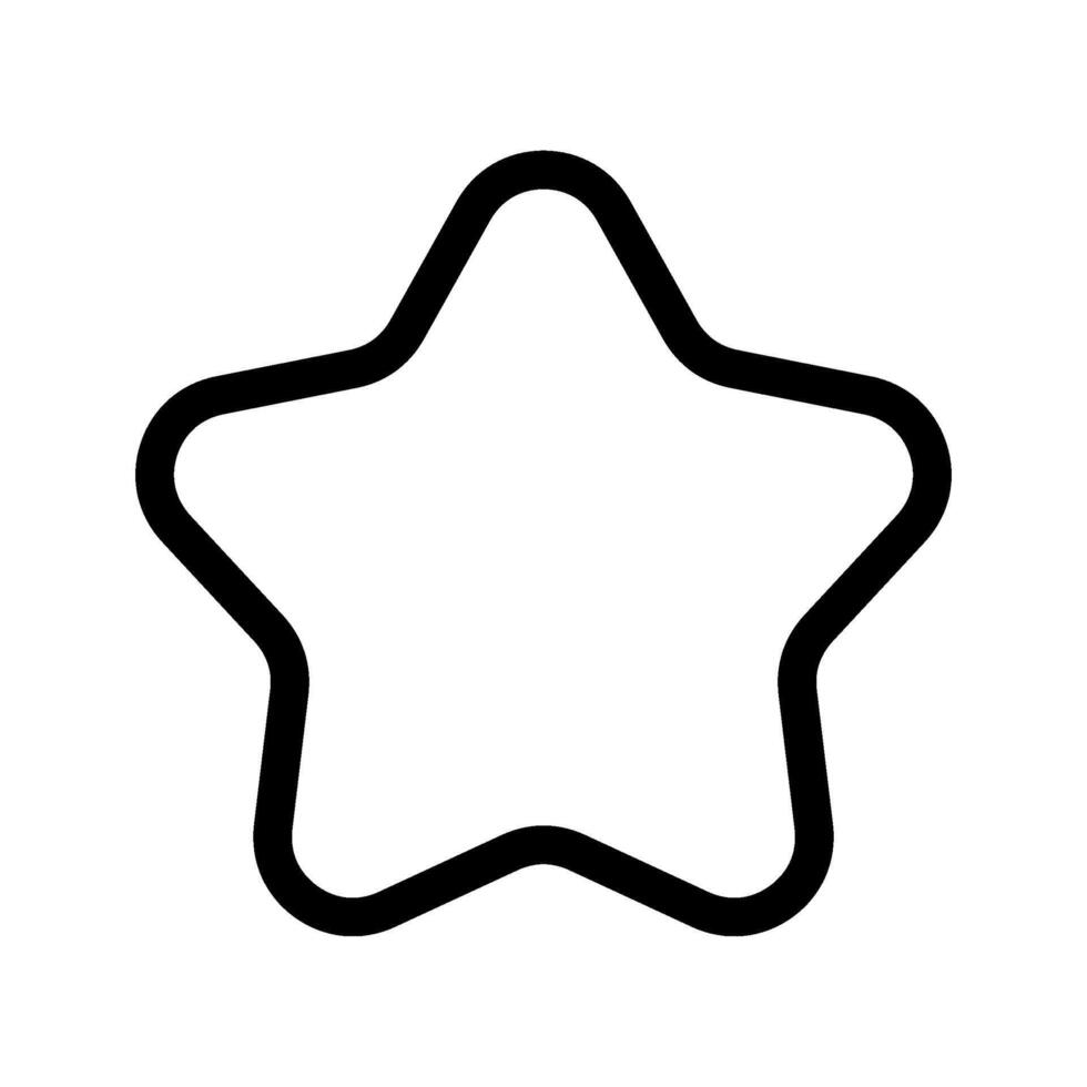 Star Icon Symbol Design Illustration vector