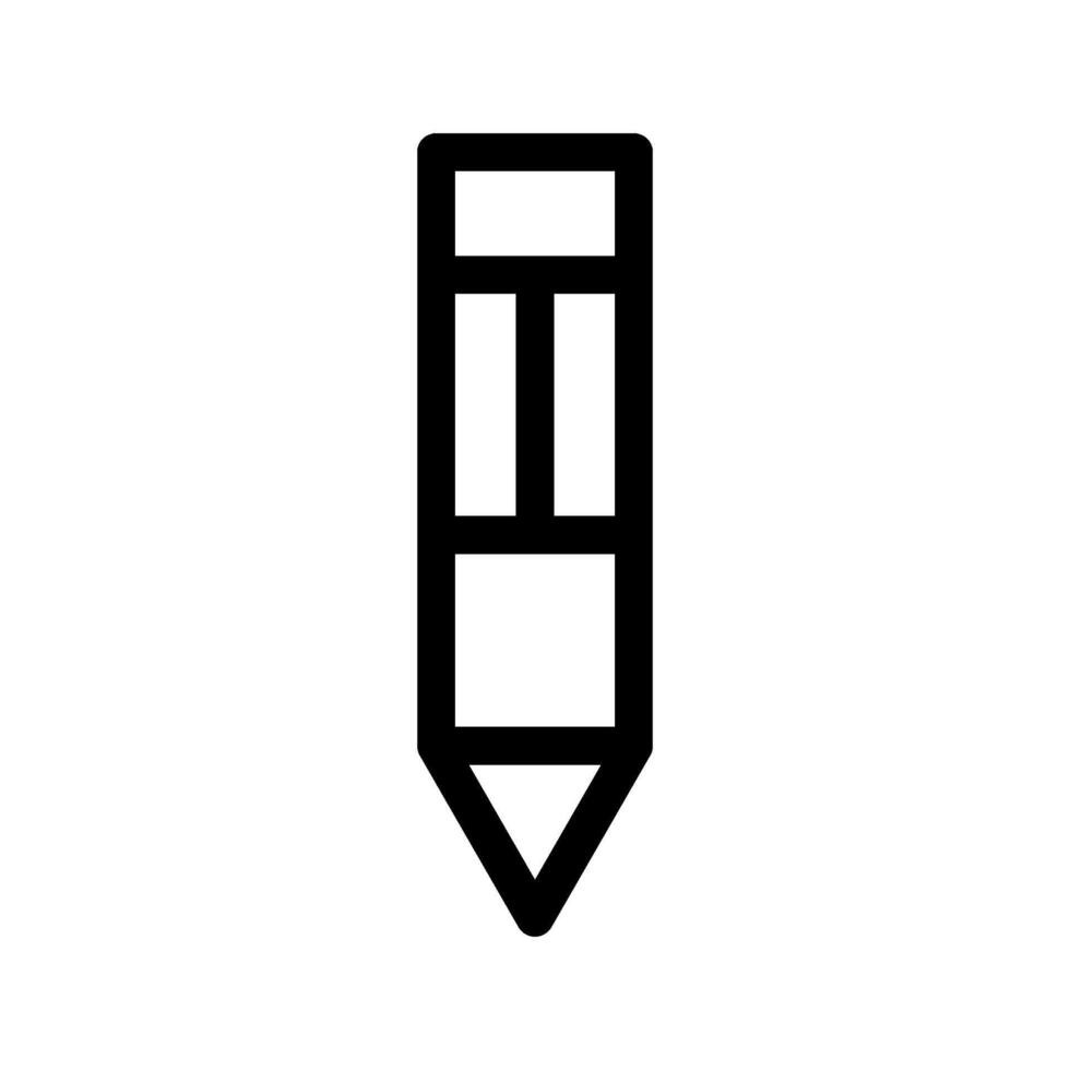 Pencil Icon Symbol Design Illustration vector