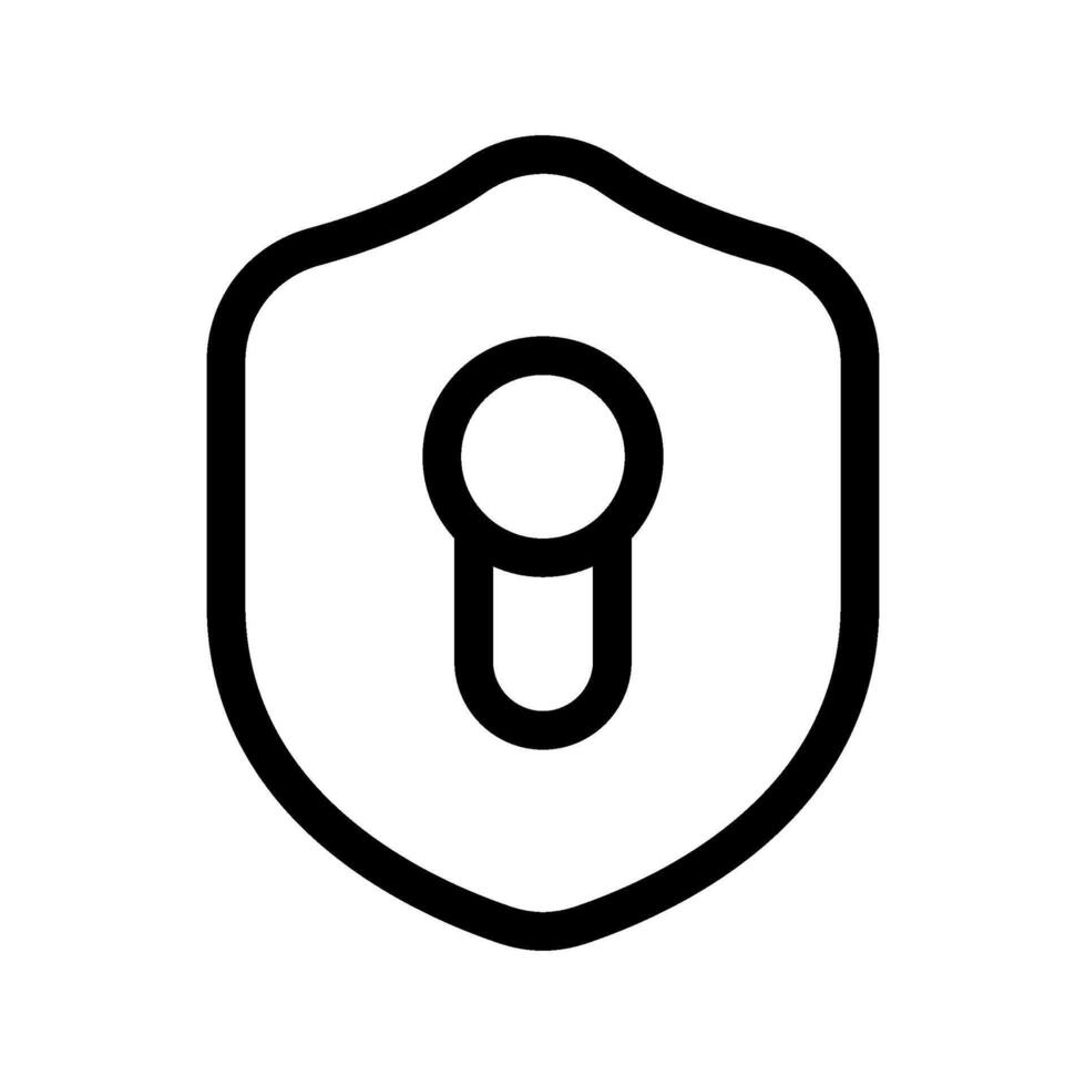 Shield Icon Symbol Design Illustration vector