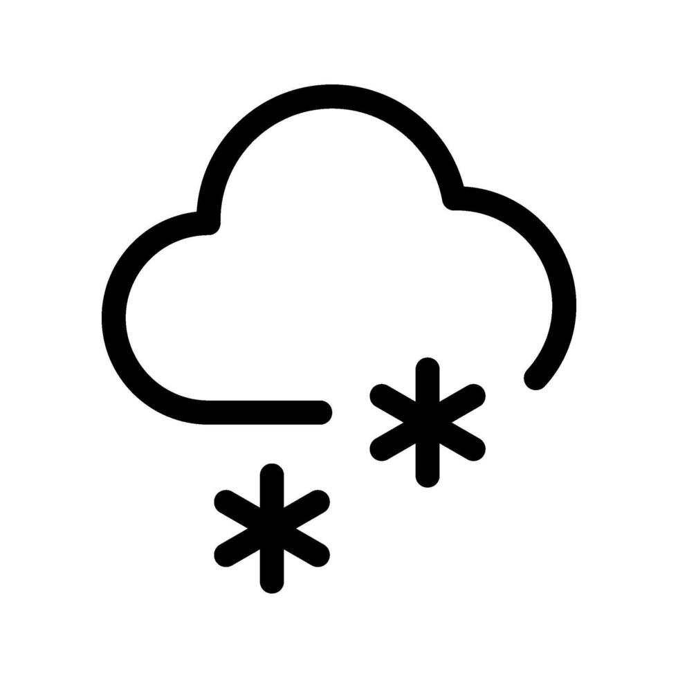 Snowy Icon Symbol Design Illustration vector
