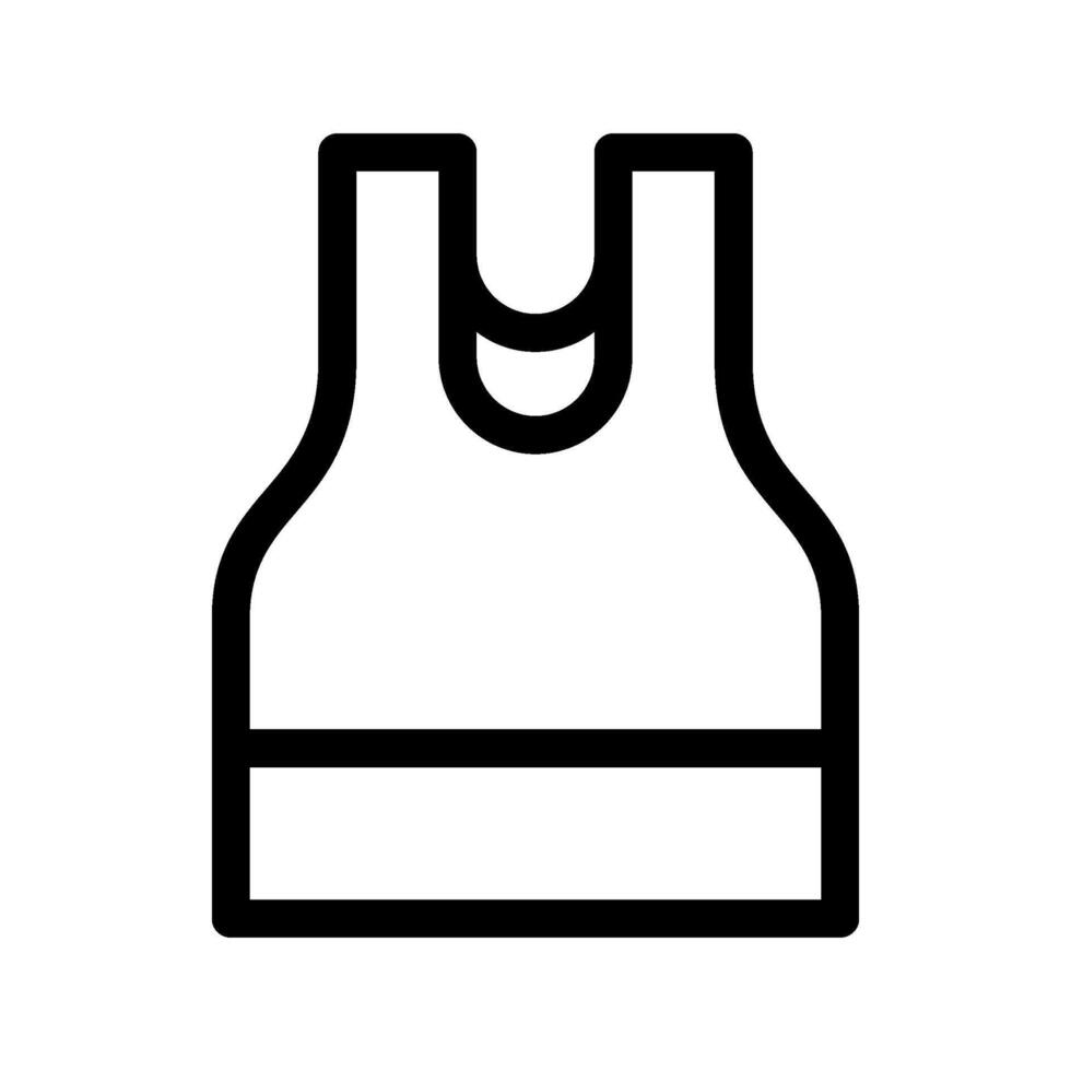 Sleeveless Icon Symbol Design Illustration vector