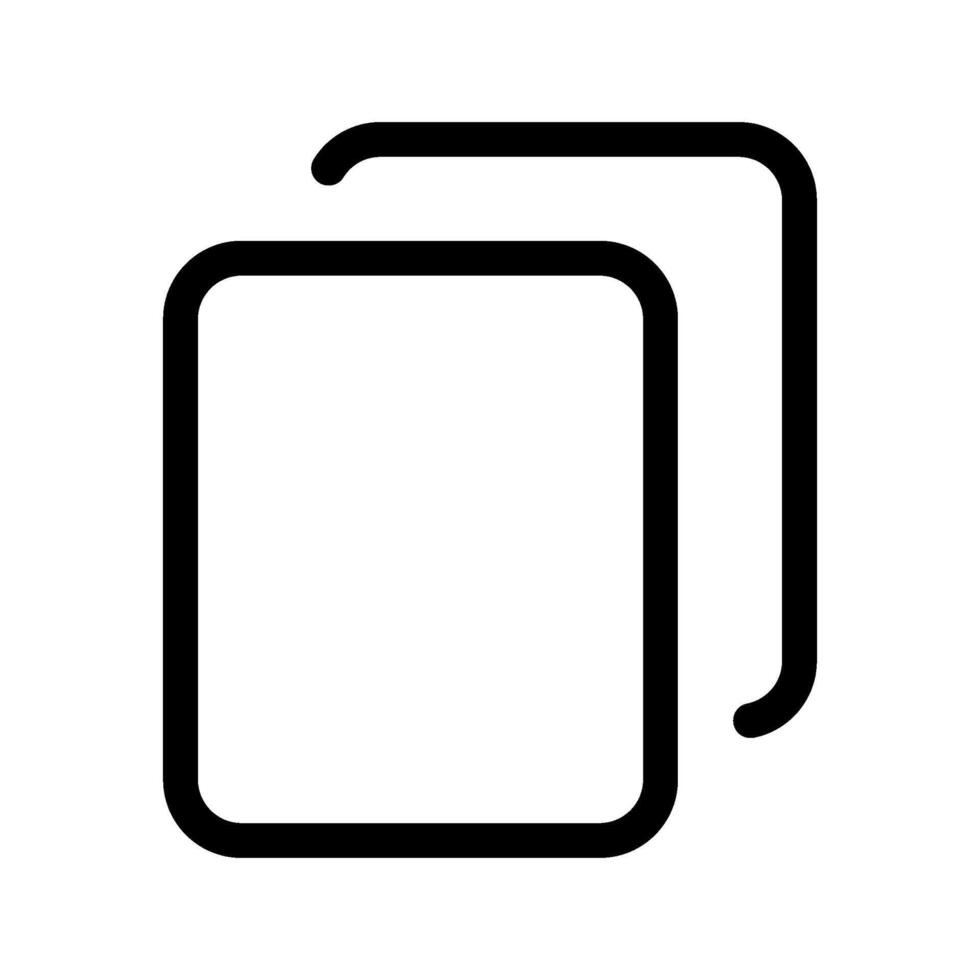 Copy Icon Symbol Design Illustration vector