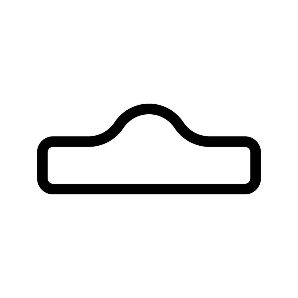 Road Ramp Icon Symbol Design Illustration vector