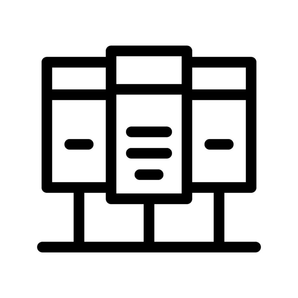 Server Icon Symbol Design Illustration vector