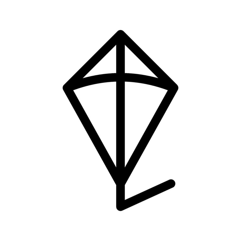 Kite Icon Symbol Design Illustration vector