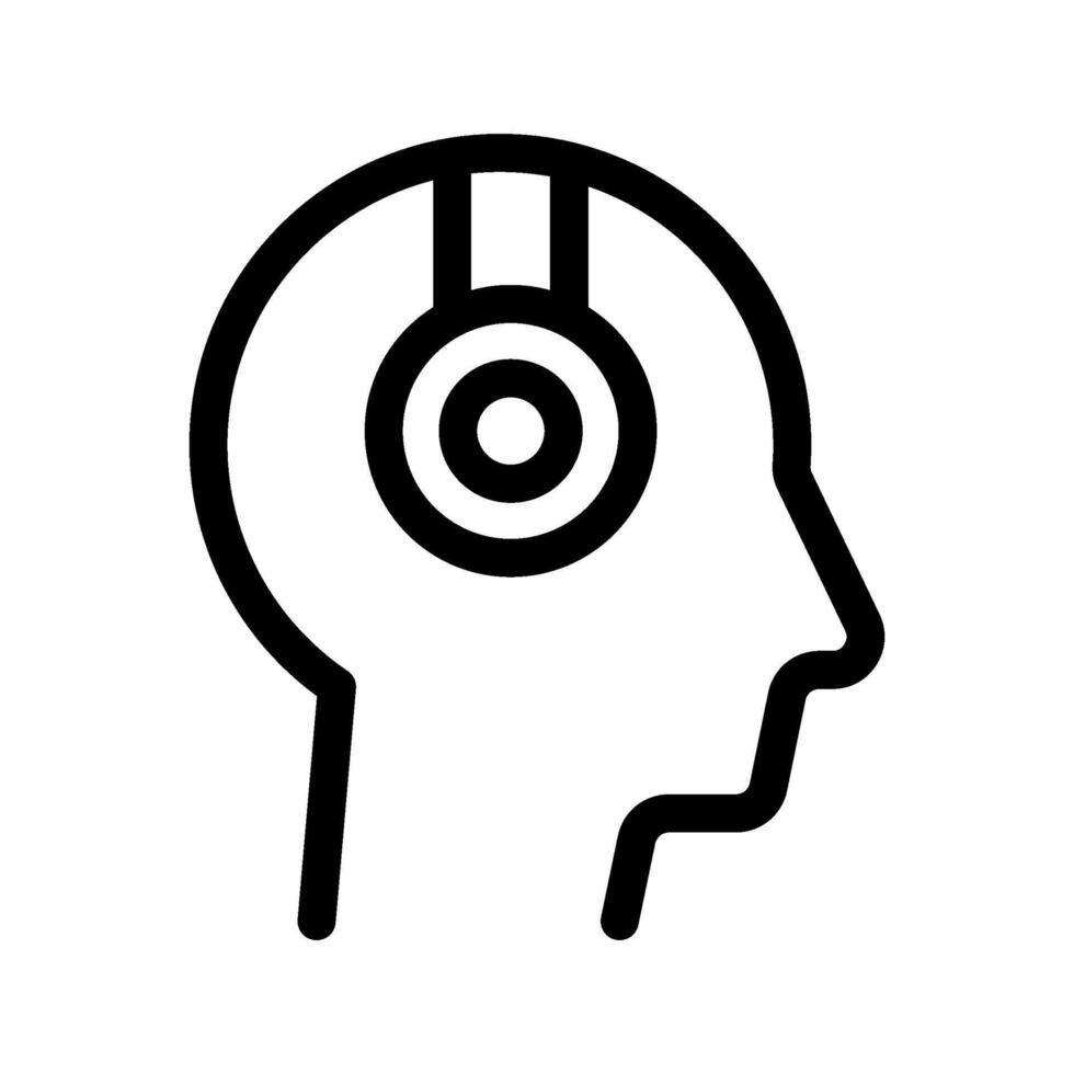 Headset Icon Symbol Design Illustration vector