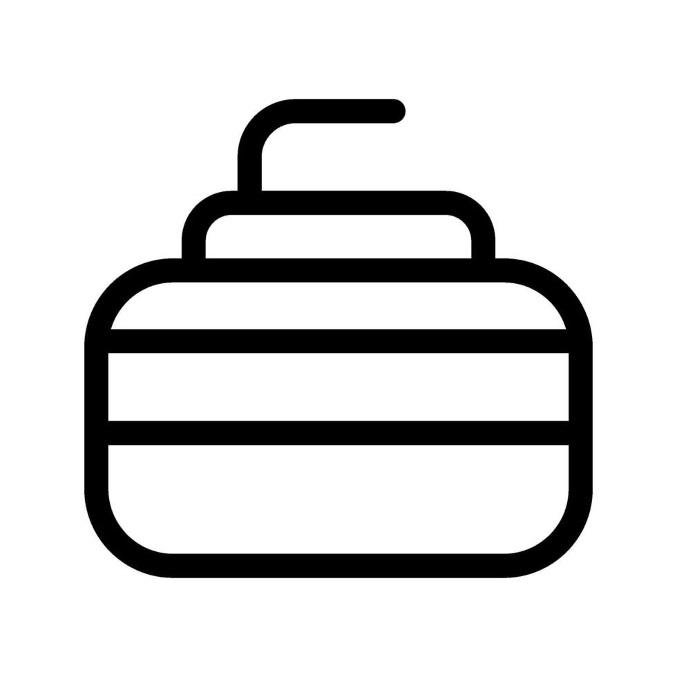 Curling Icon Symbol Design Illustration vector
