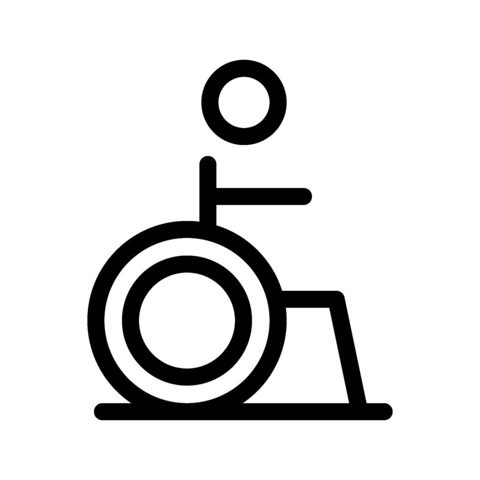 Disability Icon Symbol Design Illustration vector