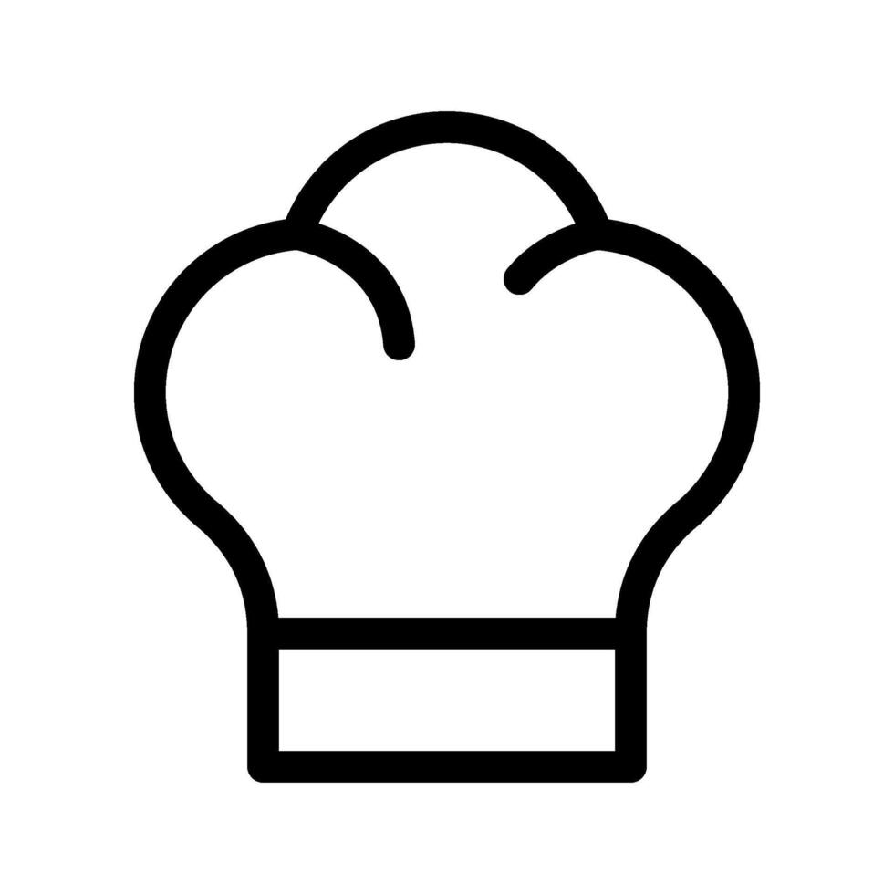 Chef Hat Icon Symbol Design Illustration vector