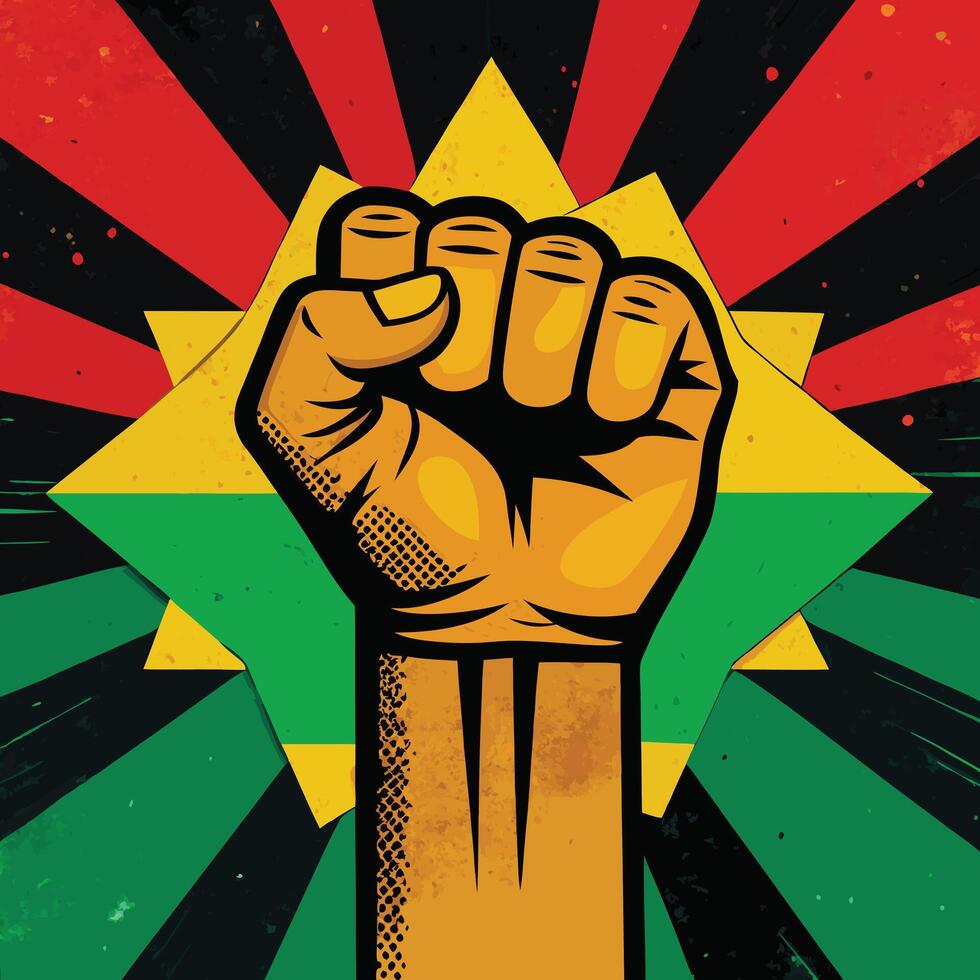 Black History Illustration vector