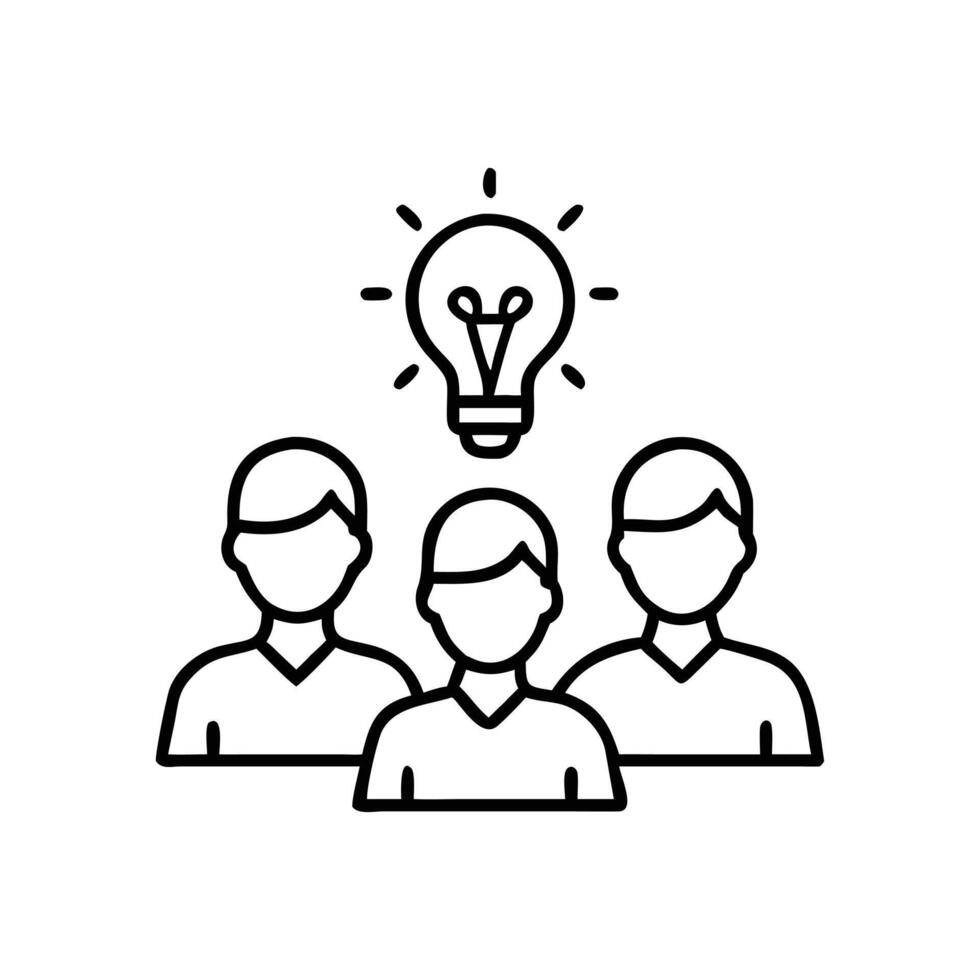 Innovation, improving career, business start concept vector