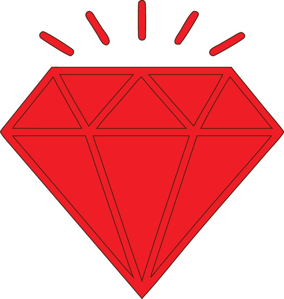 Diamond Icon Meaning Significance and Popular Uses vector
