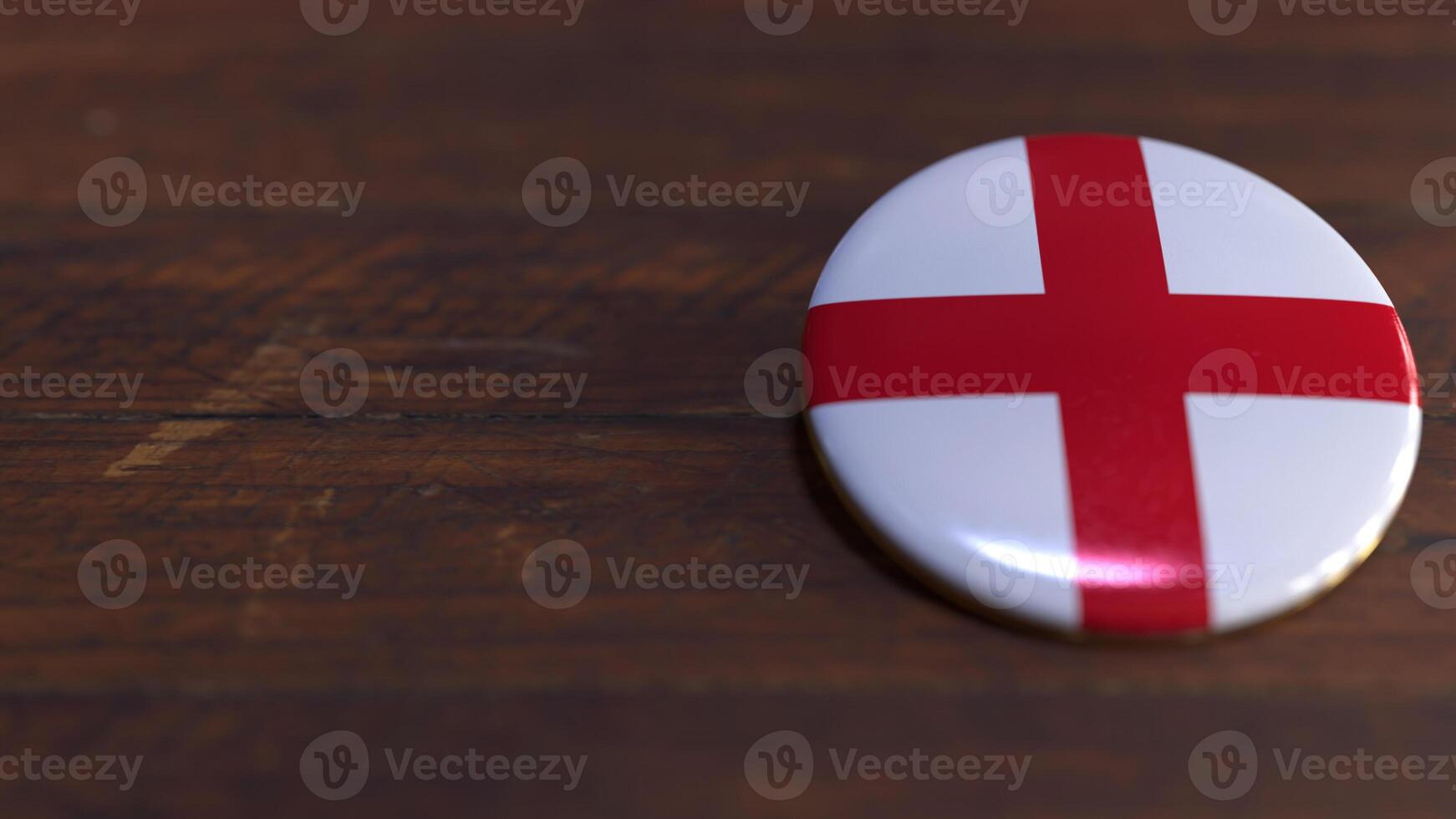 Voting Badge Featuring the Flag of England photo
