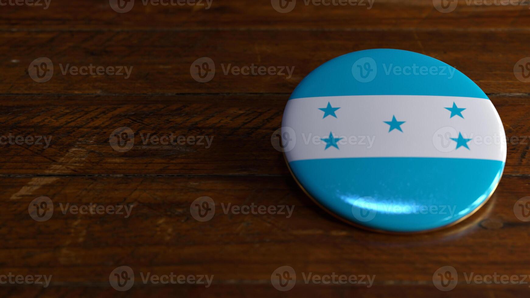 Honduras Flag-Themed Voting Badge photo
