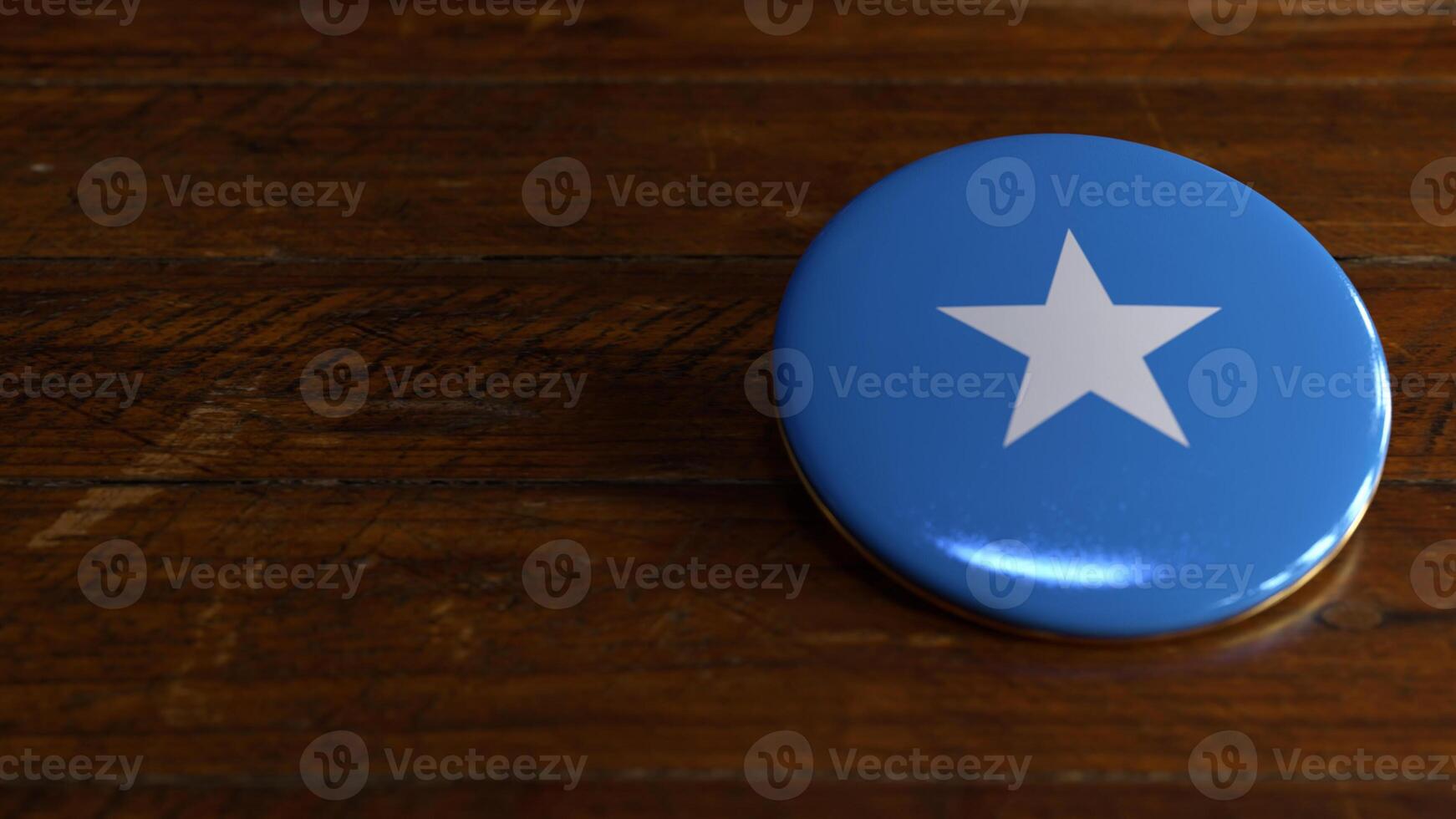 Somalia Flag-Themed Voting Badge photo