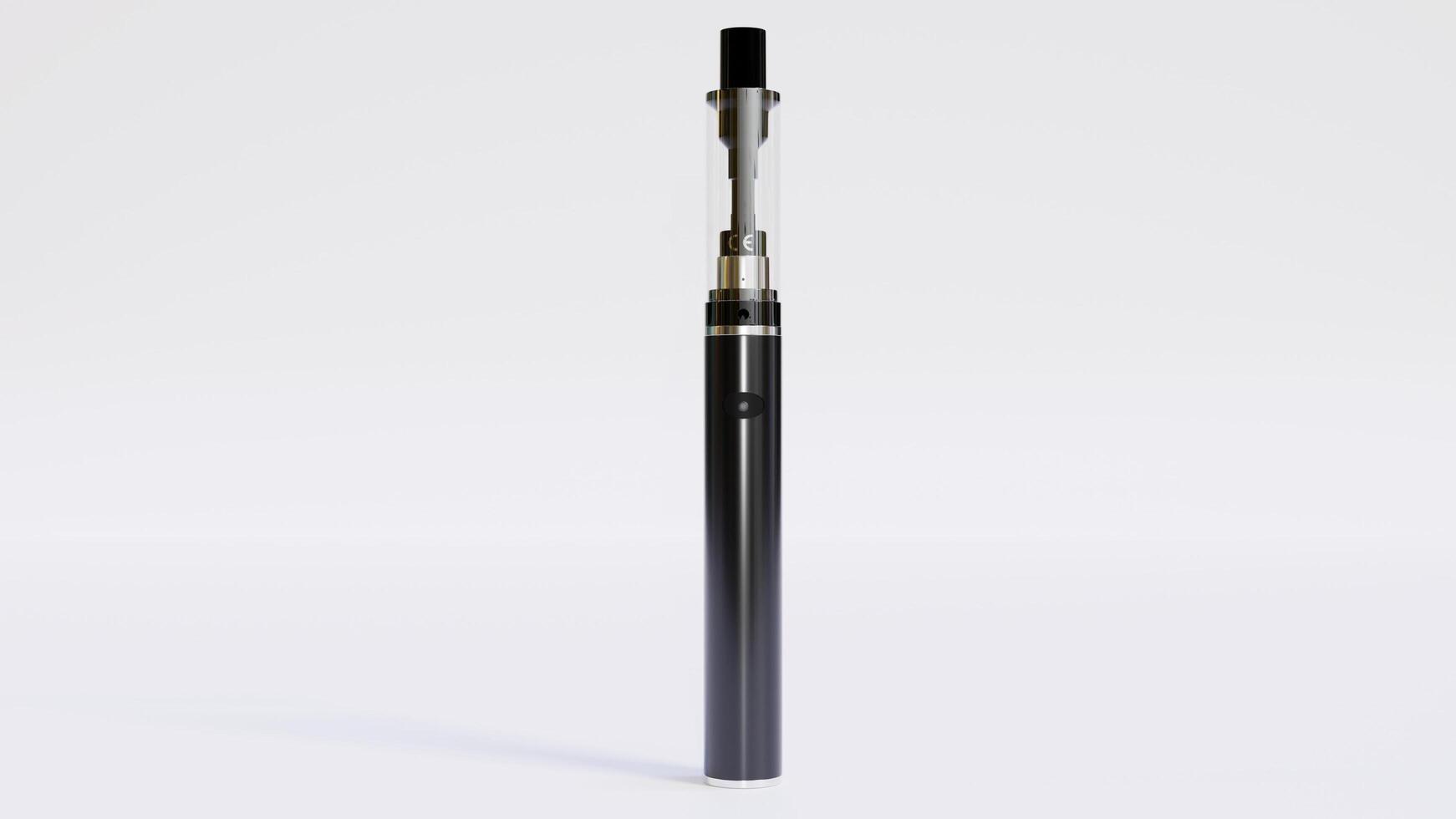 E-Cigarette With White Background photo