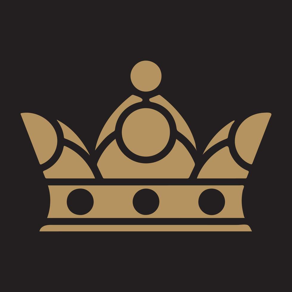 Dynamic Crowns with Vibrant Hues vector