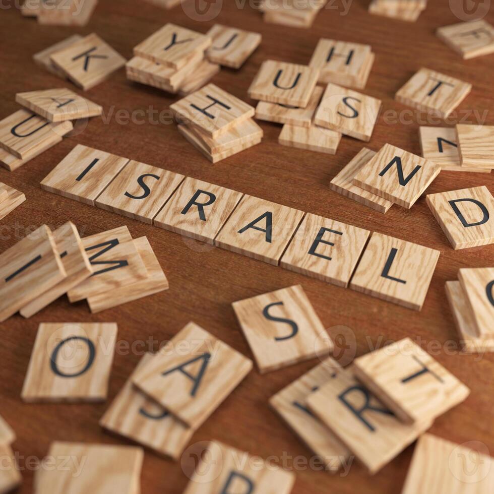 Scrabble Letters ISRAEL photo