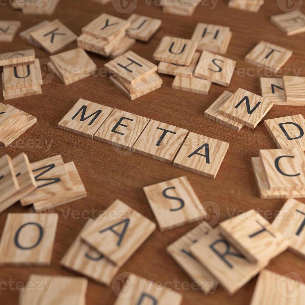 Scrabble Letters META photo