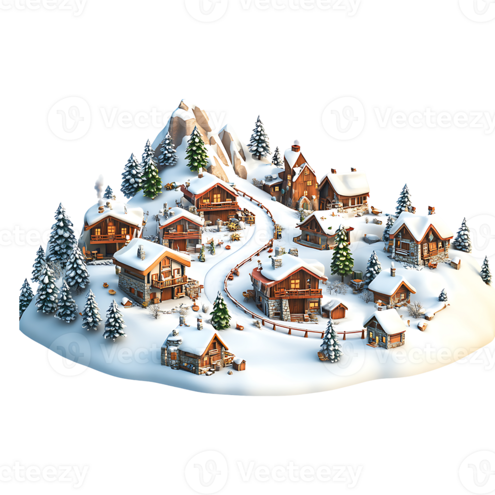 High angle view of a game setup map model png