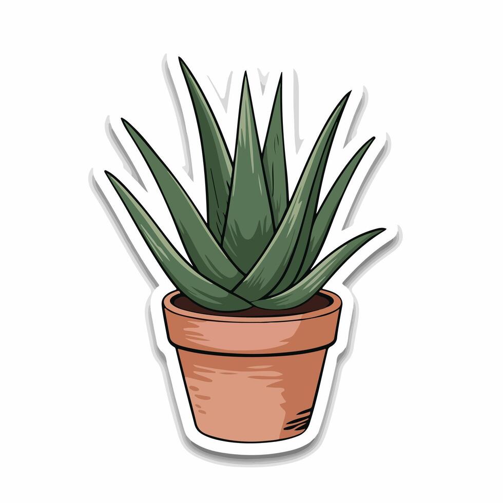 Vivid Cartoon Plant Wonder vector
