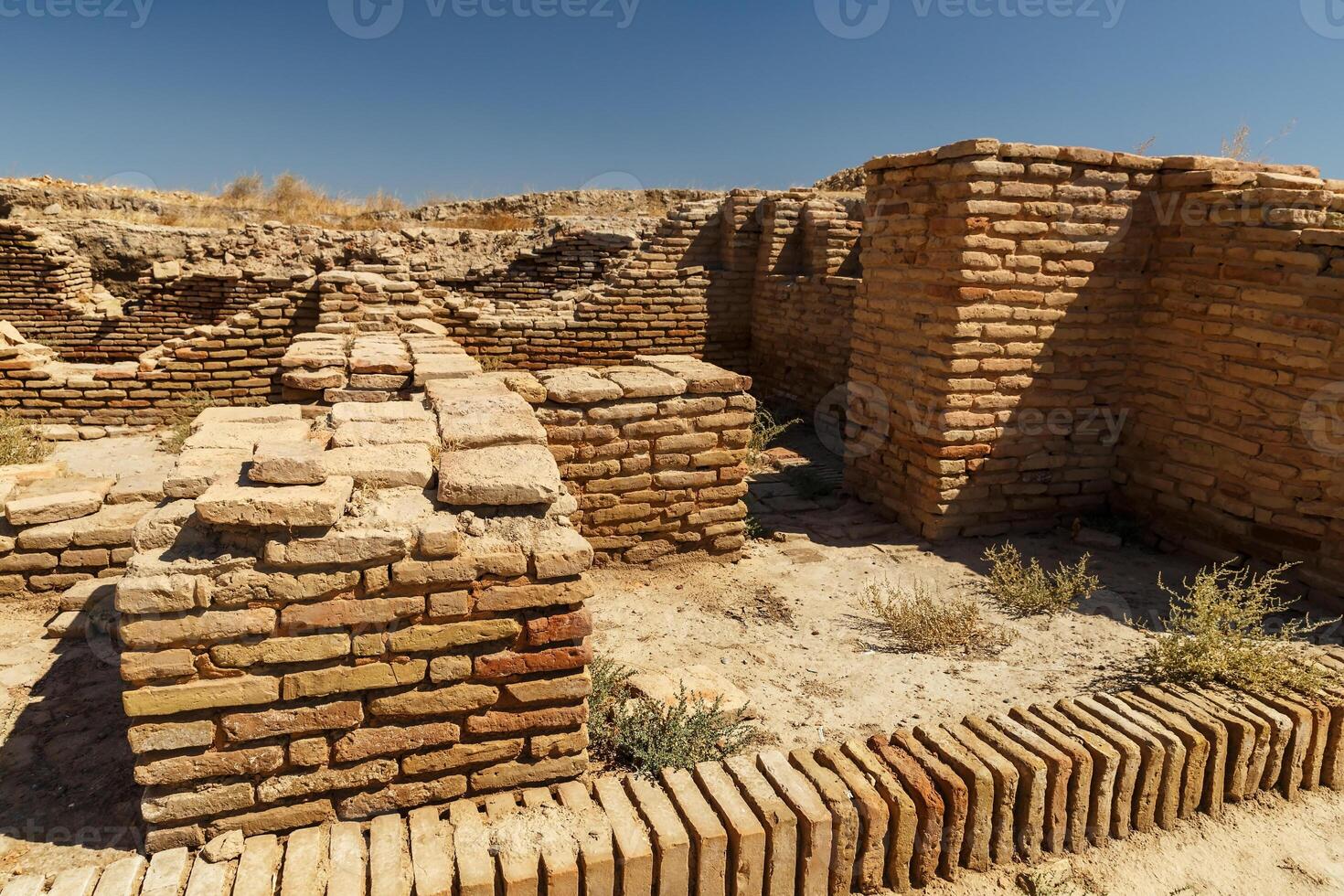 Ruins of an ancient city Sawran or Sauran photo