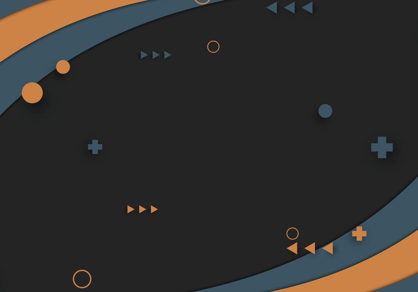 Curve shapes background. vector
