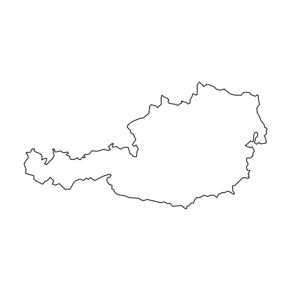 Contour Map of brazil vector