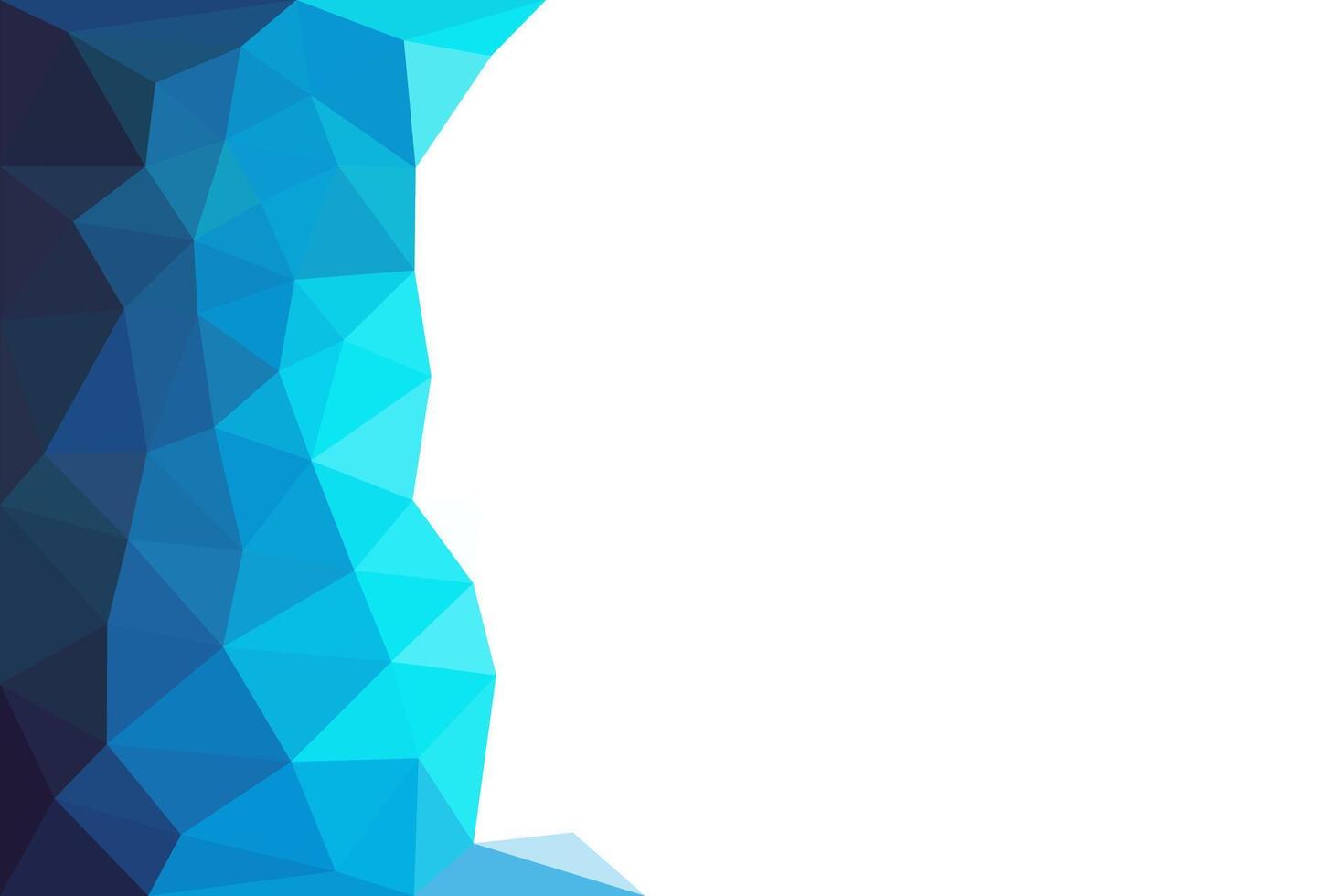low poly blue background. blue abstract background for banner or presentation. vector