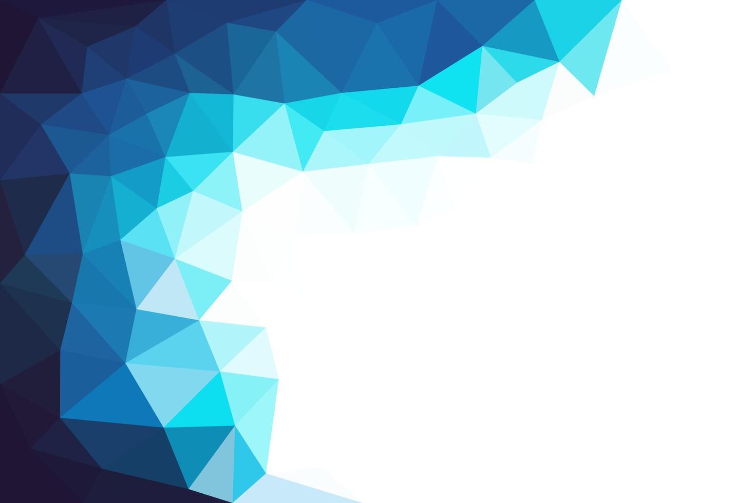 Blue low poly background. abstract blue and white wallpaper. vector