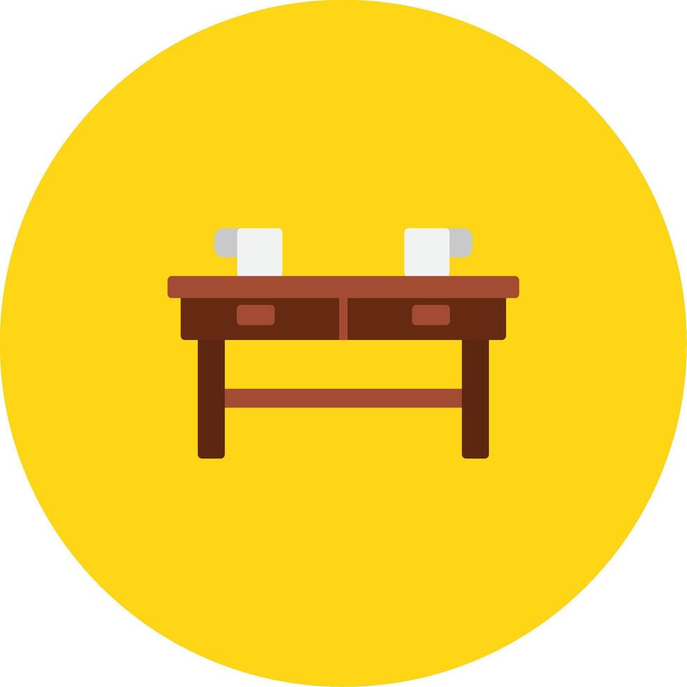 Coffee Table Icon Design Symbol vector