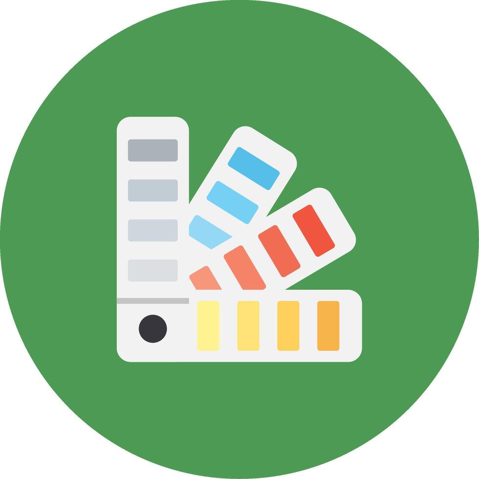 Color Palette Icon Design Symbol vector