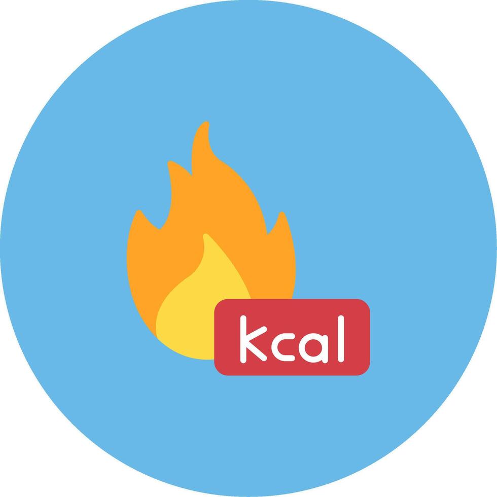 Calories Icon Design Symbol vector