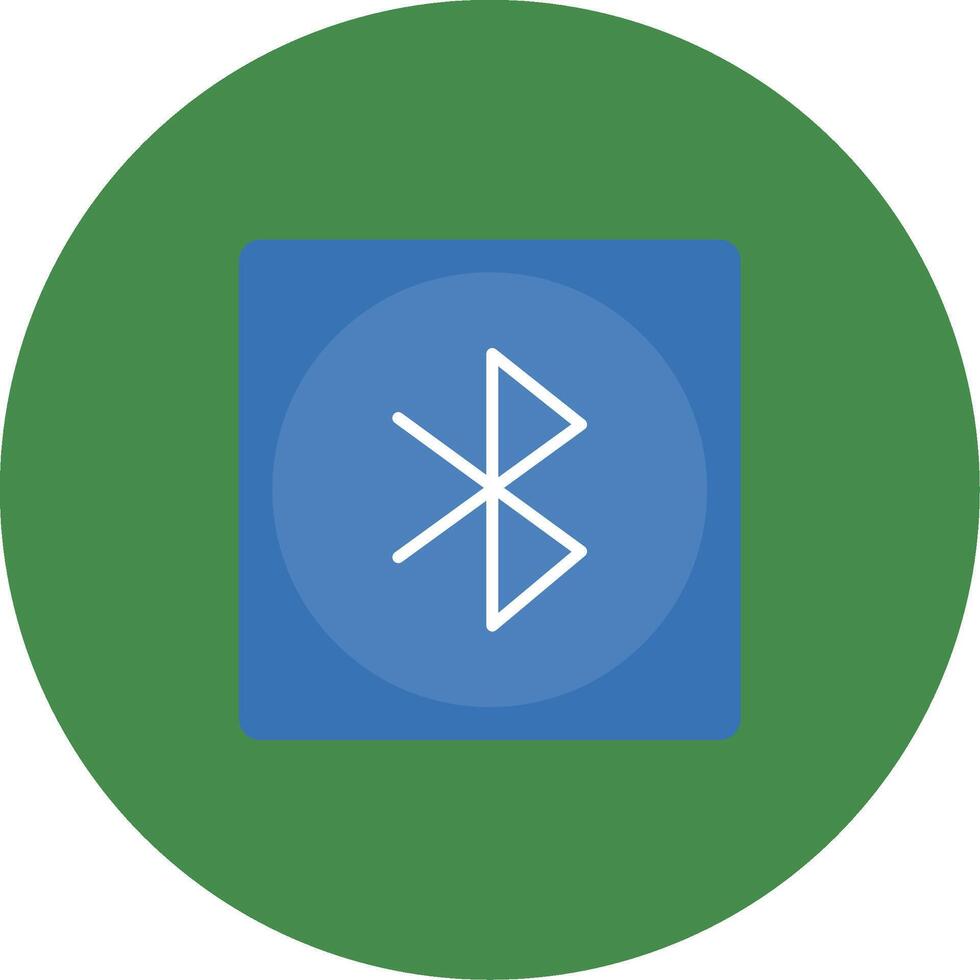 Bluetooth Icon Design Symbol vector
