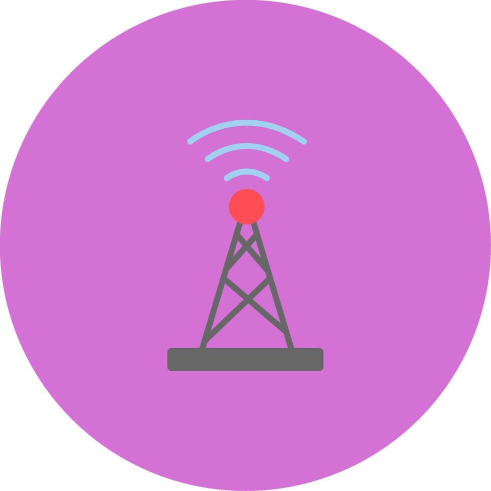 Broadcast Icon Design Symbol vector