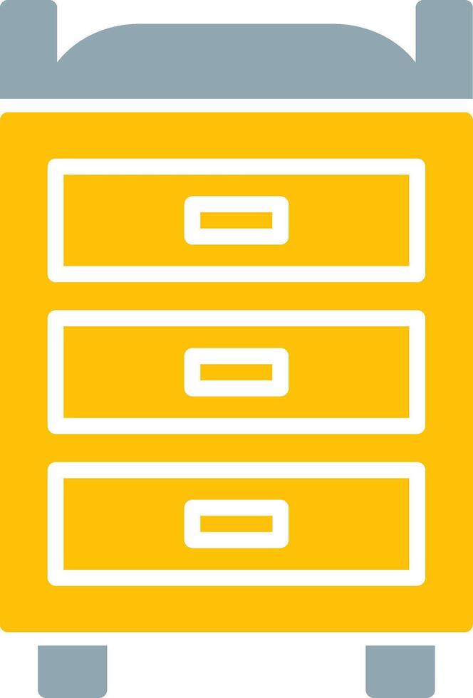 Changing Table Icon Design Symbol vector