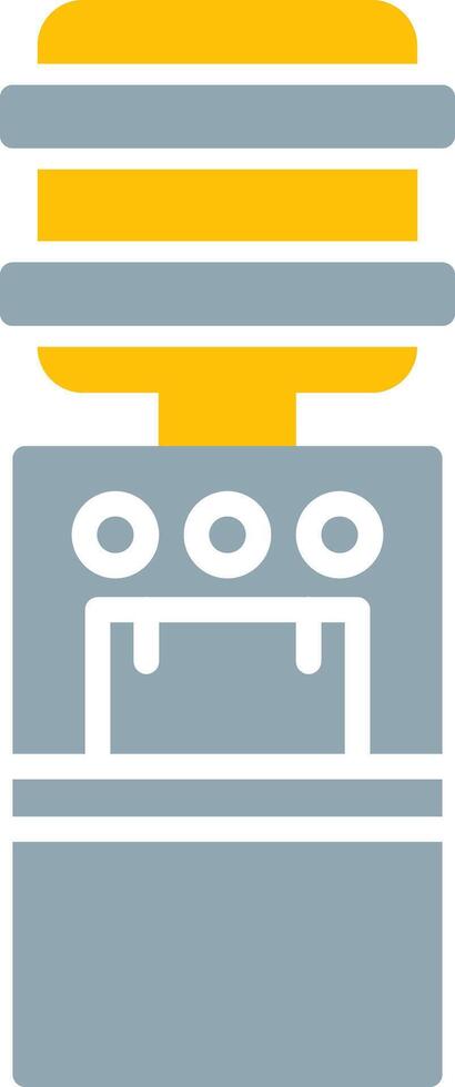 Water Dispenser Icon Design Symbol vector