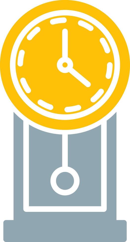 Wall Clock Icon Design Symbol vector